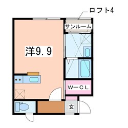 CASA南浜の物件間取画像